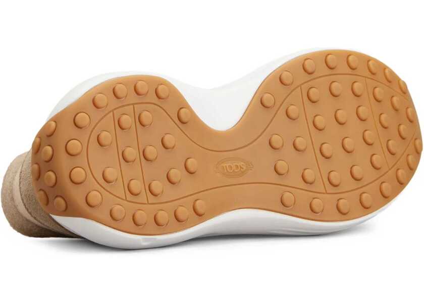 Sneakers TODS Sneakers In Fabric And Suede Leather BROWN Femei (BM 18606733) 4