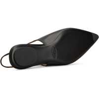 Balerini Dama - Balerini TODS Leather Slingback Ballerinas BLACK Femei (BM 18606745) - B-mall.ro