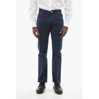 Pantaloni casual Id 5-Pocketed Stretch Cotton Pants Barbati