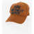 DSQUARED2 Cotton Cap With Embossed Details Brown