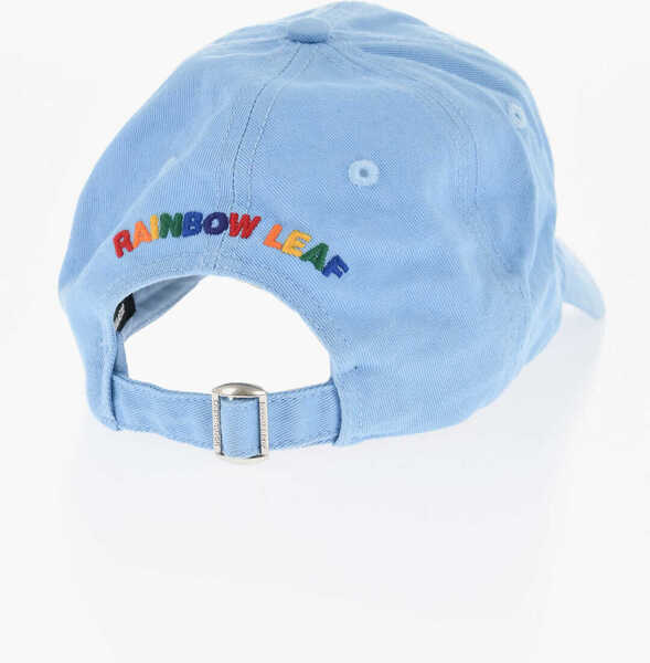 Caciuli DSQUARED2 Cotton Cap With Embroidery Blue Femei (BM 18606853) 3