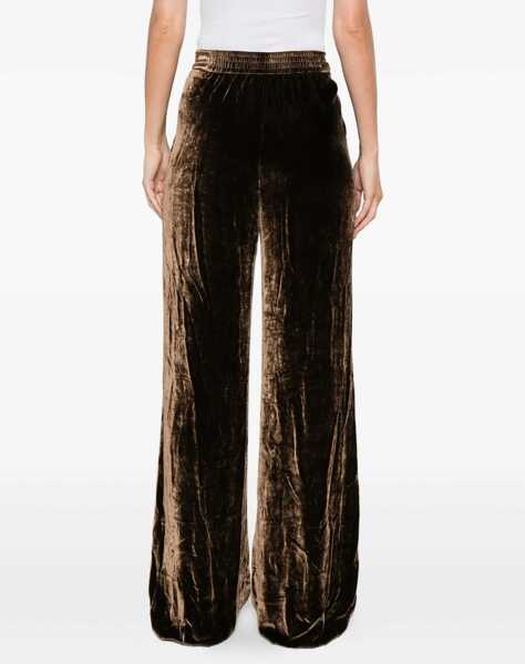 Pantaloni casual ETRO Velvet Pants BROWN Femei (BM 18607048) 4