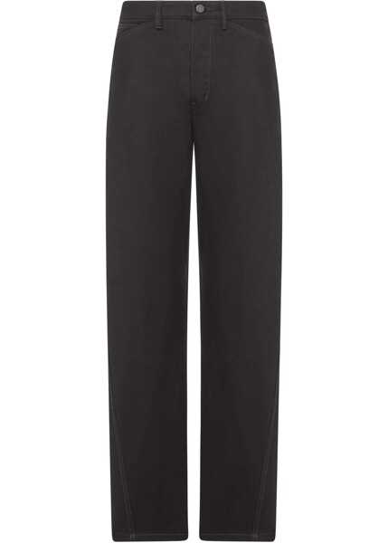 Pantaloni casual LEMAIRE Twisted Pants BLACK Femei (BM 18607069) 1