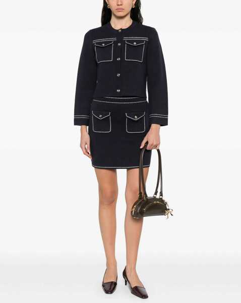 Genti de umar Self-Portrait Mini Shoulder Bag BROWN Femei (BM 18607081) 2