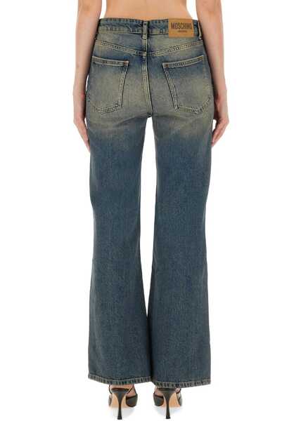 Blugi skinny MOSCHINO JEANS Jeans In Denim DENIM Femei (BM 18607090) 3