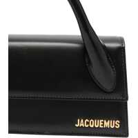Genti de mana JACQUEMUS Dama - Genti de mana JACQUEMUS Le Chiquito Long Bag BLACK Femei (BM 18607105) - B-mall.ro