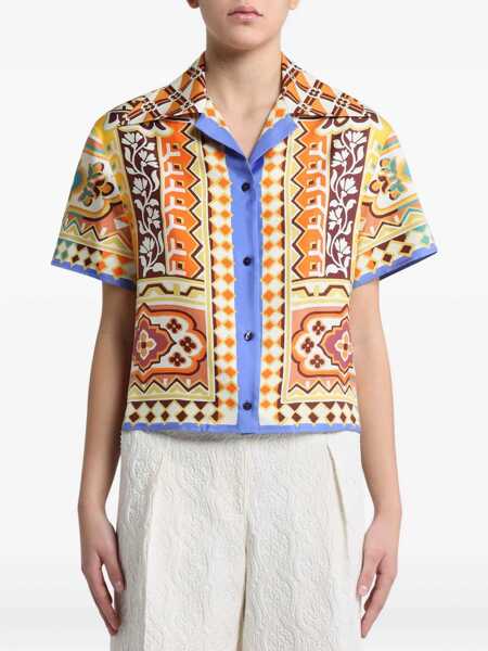 Bluze ETRO Printed Silk Shirt MULTICOLOUR Femei (BM 18607120) 3
