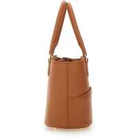 Genti de mana Self-Portrait Dama - Genti de mana Self-Portrait Leather Tote Bag With Charm BUFF Femei (BM 18607141) - B-mall.ro