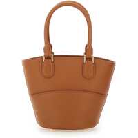 Genti de mana Leather Tote Bag With Charm Femei