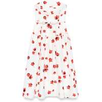 Rochii casual Midi Dress With Floral Print Femei