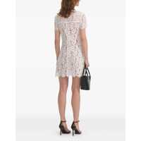 Rochii casual Self-Portrait Dama - Rochii casual Self-Portrait Lace Mini Dress WHITE Femei (BM 18607165) - B-mall.ro