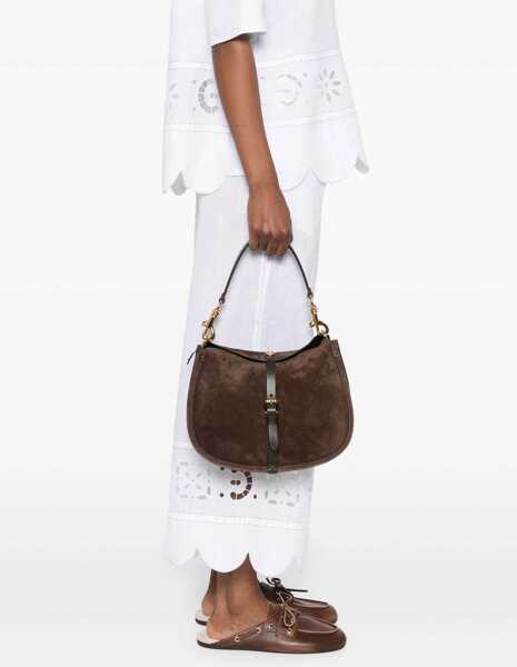 Genti de mana ETRO Medium Pony Bag BROWN Femei (BM 18607213) 2