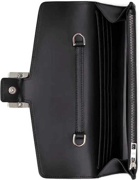 Portofele Roger Vivier Belle Vivier Wallet With Chain BLACK Femei (BM 18607396) 4