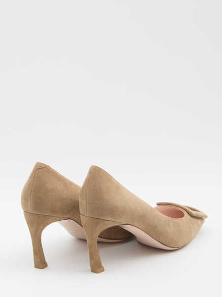 Pantofi cu toc Roger Vivier Belle Viviier Trompette Pumps BEIGE Femei (BM 18607408) 3