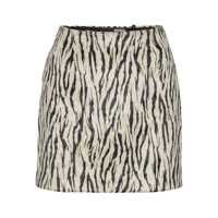 Fuste Rotate Birger Christensen 'Printed Faux Fur' Skirt Femei