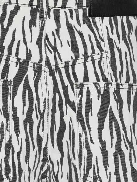 Pantaloni casual ROTATE Birger Christensen Rotate Birger Christensen Printed Twill Cargo Pants Multicolor Femei (BM 18608499) 5