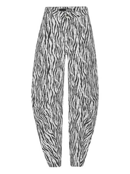 Pantaloni casual ROTATE Birger Christensen Rotate Birger Christensen Printed Twill Cargo Pants Multicolor Femei (BM 18608499) 1