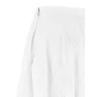 Imbracaminte ROTATE Birger Christensen Dama - Fuste ROTATE Birger Christensen Rotate Birger Christensen Flower Maxi Skirt WHITE Femei (BM 18608517) - B-mall.ro