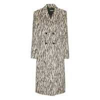 Paltoane Rotate Birger Christensen 'Printed Faux Fur' Coat Femei