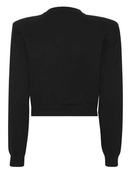 Cardigane ROTATE Birger Christensen Rotate Birger Christensen Firm Knit Cardigan Black Femei (BM 18608532) 2