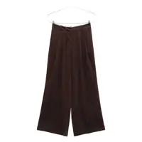 Pantaloni casual Alysi Wide Leg Trousers Femei