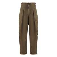 Pantaloni casual Isabel Marant Étoile Rebecca Cotton Cargo-Trousers Femei