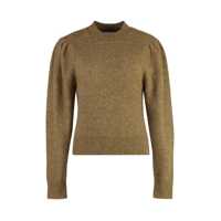 Pulovere Isabel Marant Étoile Honey Wool-Blend Crew-Neck Sweater Femei