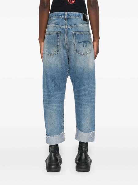 Blugi R13 R13 Cross Over Jeans JASPER BLUE Femei (BM 18609225) 4