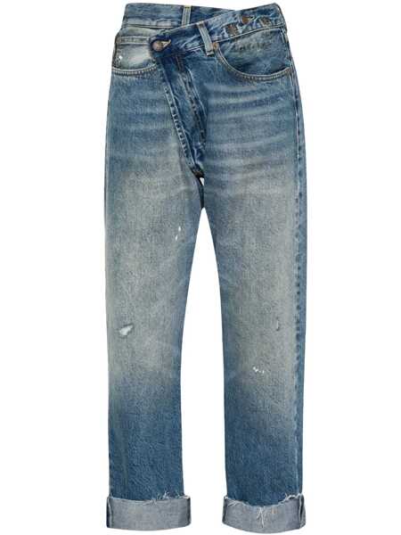 Blugi R13 R13 Cross Over Jeans JASPER BLUE Femei (BM 18609225) 1