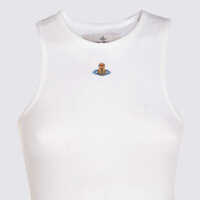Topuri Vivienne Westwood Dama - Topuri Vivienne Westwood Vivienne Westwood White Cotton Top WHITE Femei (BM 18609561) - B-mall.ro