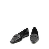 Mocasini Saint Laurent Dama - Mocasini Saint Laurent Saint Laurent Poppy Leather Ballets Black Femei (BM 18610596) - B-mall.ro