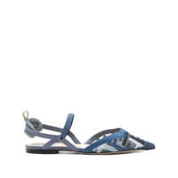 Balerini Fendi Colibrì Lite Slingback Ballets Femei