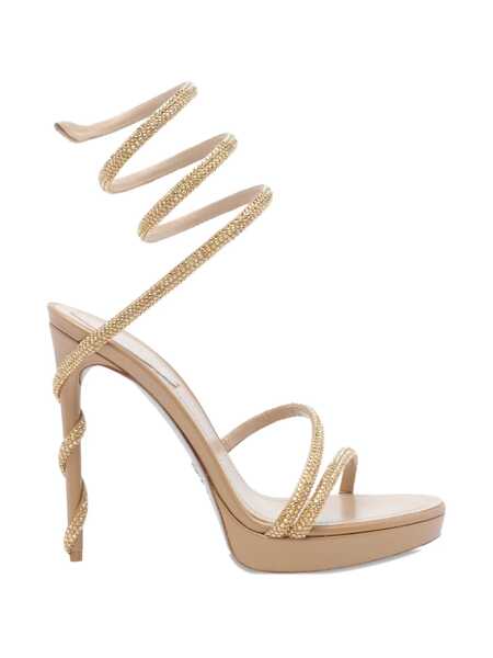 Pantofi cu toc Rene Caovilla Ren Caovilla Sandals Gold Femei (BM 18611913) 4