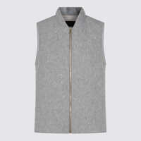 Geci de iarna Fabiana Filippi Grey Down Jacket Femei