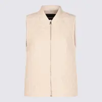 Geci de iarna Fabiana Filippi White Down Jacket Femei