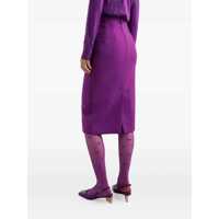 Fuste Dolce & Gabbana Dama - Fuste Dolce & Gabbana Dolce & Gabbana Metallic Logo Skirt PURPLE Femei (BM 18613644) - B-mall.ro