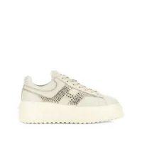 Sneakers Hogan H-Stripes Leather Sneakers Femei