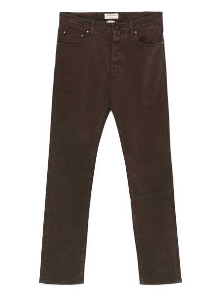 Pantaloni Jacob Cohen Jacob Cohen Five-Pocket Design Jeans BROWN Barbati (BM 18615513) 1
