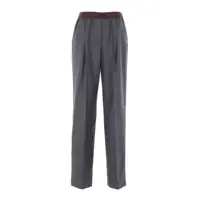 Pantaloni casual Miu Miu Trousers Femei