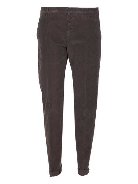Pantaloni Dondup Dondup Brown Corduroy Trousers BROWN Barbati (BM 18620607) 1