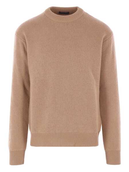 Pulovere Prada Prada Sweaters CAMEL/CAMEL Barbati (BM 18620610) 1