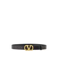 Curele Valentino Garavani Vlogo Signature Leather Belt Femei