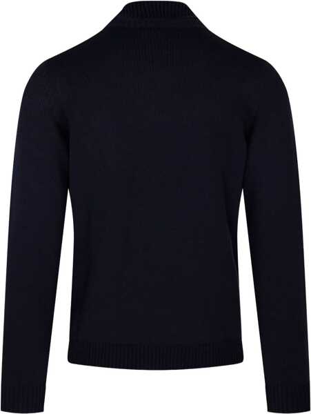 Pulovere Roberto Collina Turtleneck Sweater NAVY Barbati (BM 18621169) 2