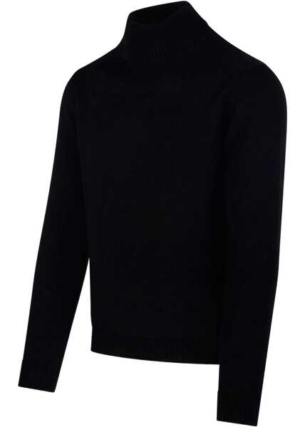 Pulovere Roberto Collina Turtleneck Sweater NERO Barbati (BM 18621193) 3