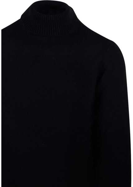 Pulovere Roberto Collina Turtleneck Sweater NERO Barbati (BM 18621193) 4
