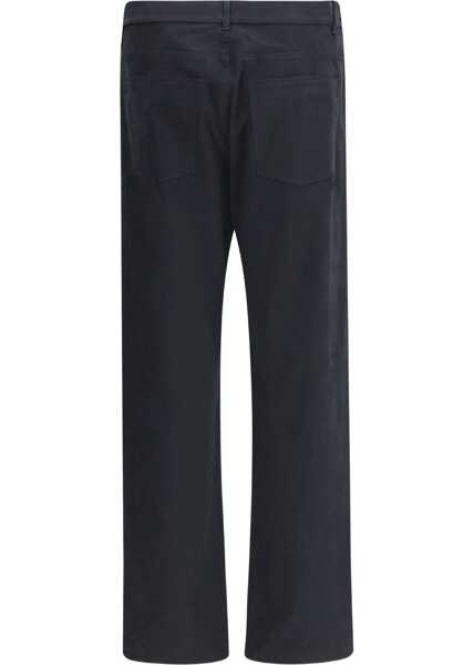 Pantaloni casual Moschino Cotton Pants Nero Barbati (BM 18621211) 2