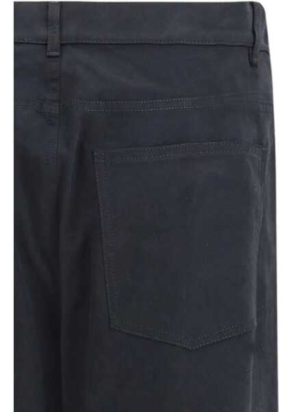 Pantaloni casual Moschino Cotton Pants Nero Barbati (BM 18621211) 3