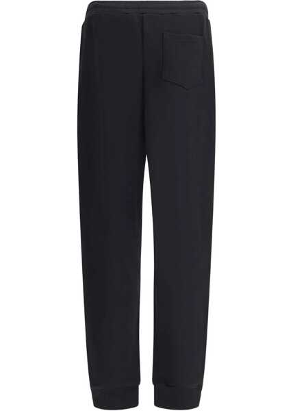 Pantaloni de trening Moschino Logo Sweatpants Fantasia Nero Barbati (BM 18621238) 2