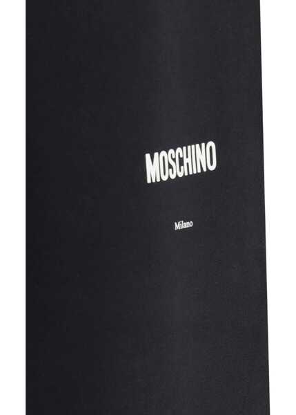 Pantaloni de trening Moschino Logo Sweatpants Fantasia Nero Barbati (BM 18621238) 4