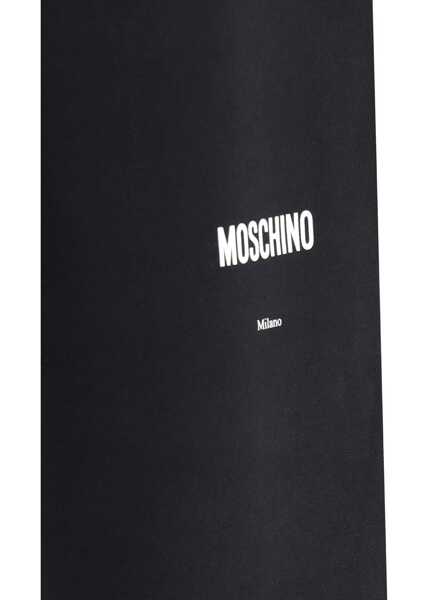 Pantaloni de trening Moschino Logo Sweatpants Fantasia Nero Barbati (BM 18621238) 5